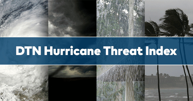 DTN Hurricane Threat Index